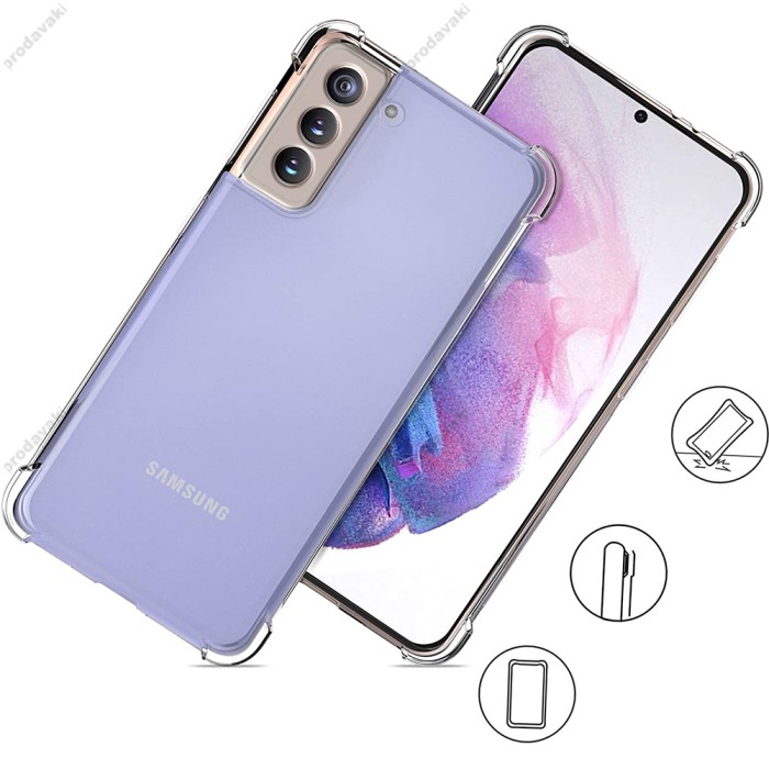 Чохол Samsung Galaxy S21 FE (G990) WXD Full camera ударостійкий прозрачний