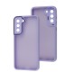 Чохол Samsung Galaxy S21 FE (G990) Luxury Metal Lens