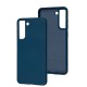 Чохол для Samsung Galaxy S21 FE (G990) Wave colorful blue