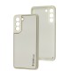 Чохол Samsung Galaxy S21 FE (G990) Leather Xshield white