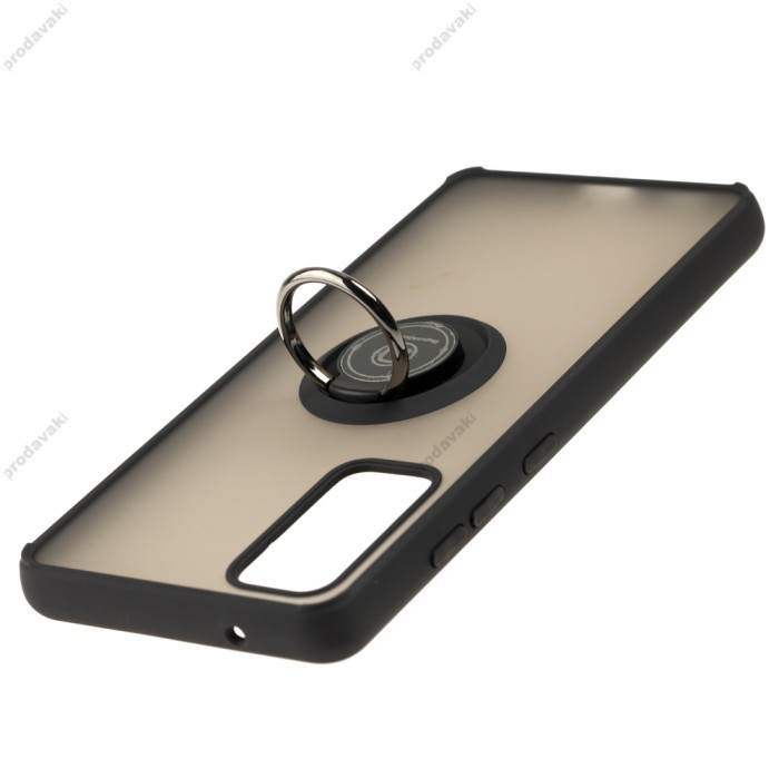Чохол Samsung Galaxy S20 FE (G780) / S20 Lite LikGus Edging Ring чорний
