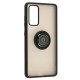 Чохол Samsung Galaxy S20 FE (G780) / S20 Lite LikGus Edging Ring чорний