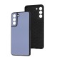 Чохол Samsung Galaxy S21 FE (G990) Classic leather case light purple