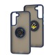 Чохол Samsung Galaxy S22+ LikGus Edging Ring синій