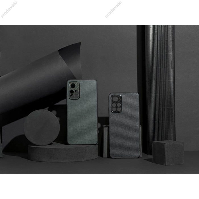 Чохол для Samsung Galaxy S22+ Graphite carbon forest green