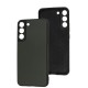 Чохол для Samsung Galaxy S22+ Graphite carbon forest green
