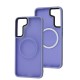 Чохол для Samsung Galaxy S22+ (S906) WAVE Matte Insane MagSafe light purple