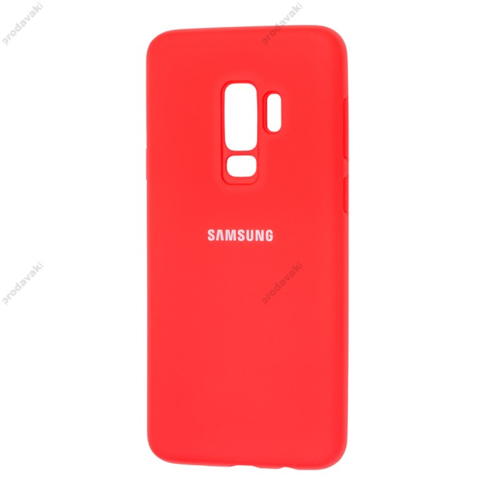 Чохол Samsung Galaxy S9+ (G965) Silicone Full червоний