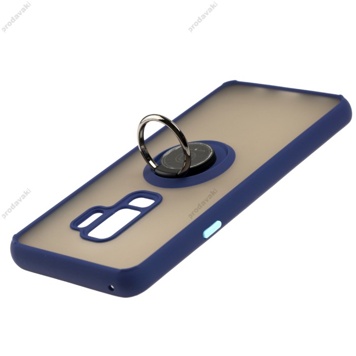 Чохол Samsung Galaxy S9+ (G965) LikGus Edging Ring синій