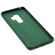 Чохол Samsung Galaxy S9+ (G965) Silicone Full зелений / dark green