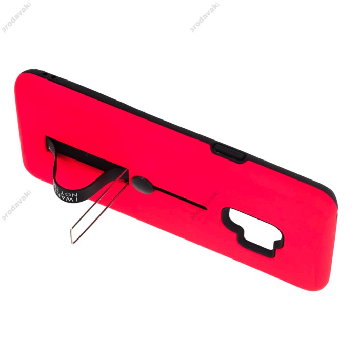Чохол Samsung Galaxy S9 (G960) Kickstand малиновий