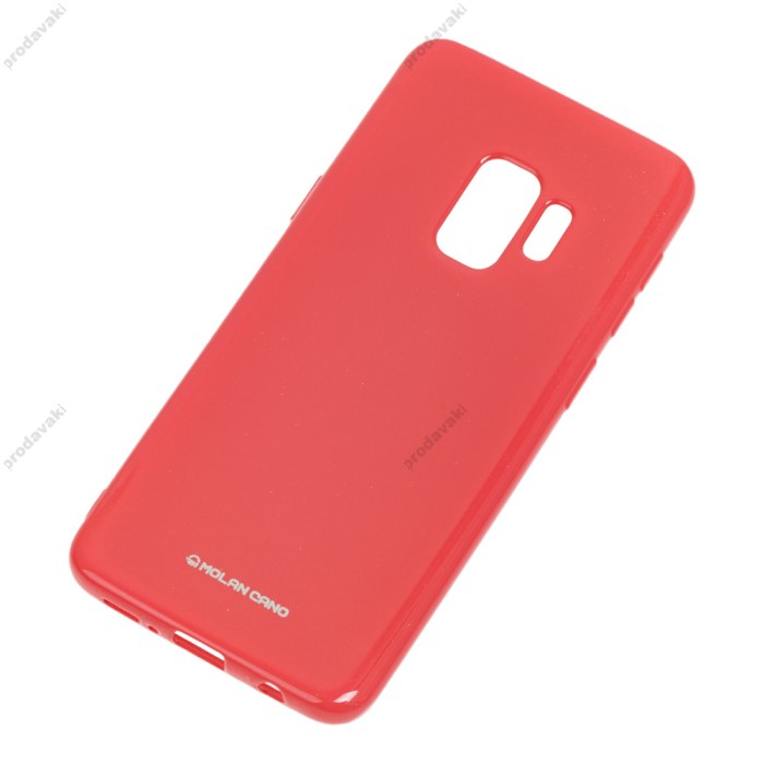 Чохол Samsung Galaxy S9 (G960) Molan Cano Jelly глянець рожевий