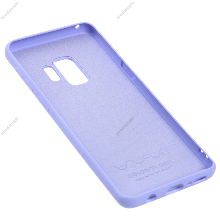 Чохол Samsung Galaxy S9 (G960) Wave colorful фіолетовий / light purple