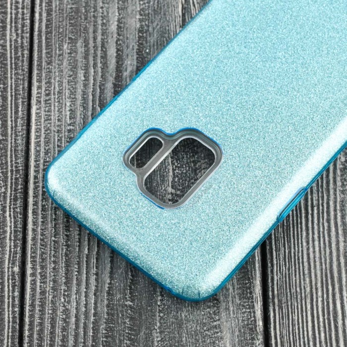 Чохол Samsung Galaxy S9 (G960) Shining Glitter з блискітками бірюзовий
