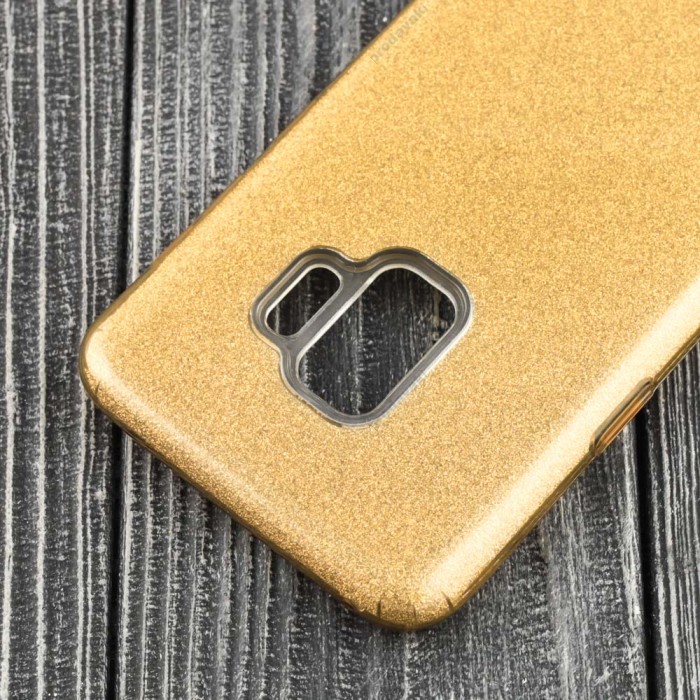 Чохол для Samsung Galaxy S9 (G960) Shining Glitter з блискітками золотистий