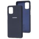 Чохол Samsung Galaxy M31s (M317) Silicone Full темно-синій