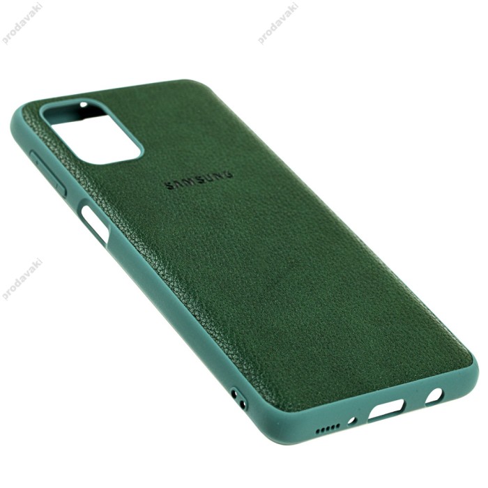 Чохол для Samsung Galaxy M31s (M317) Leather cover зелений