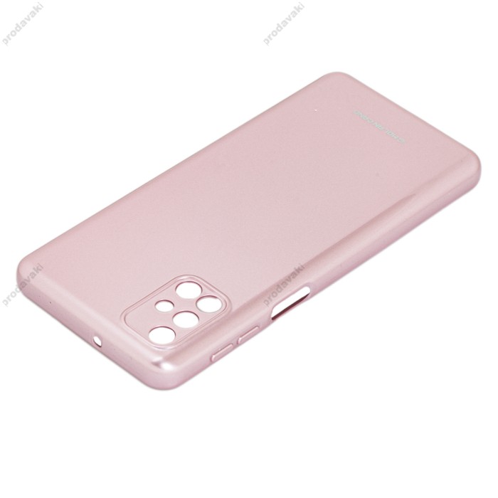 Чохол Samsung Galaxy M31s (M317) Molan Cano глянець рожево-золотистий