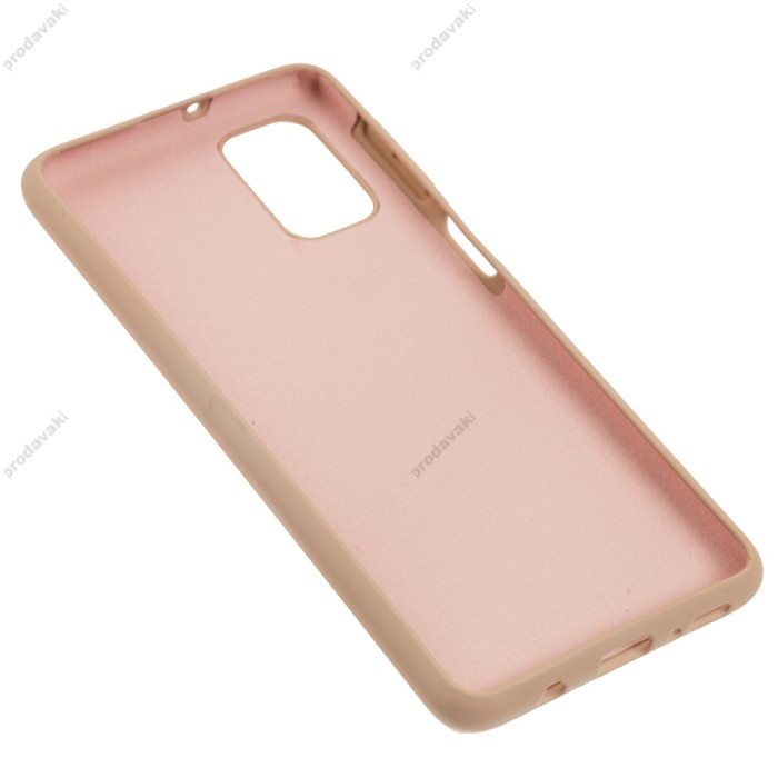 Чохол Samsung Galaxy M31s (M317) Silicone Full рожевий / pink sand