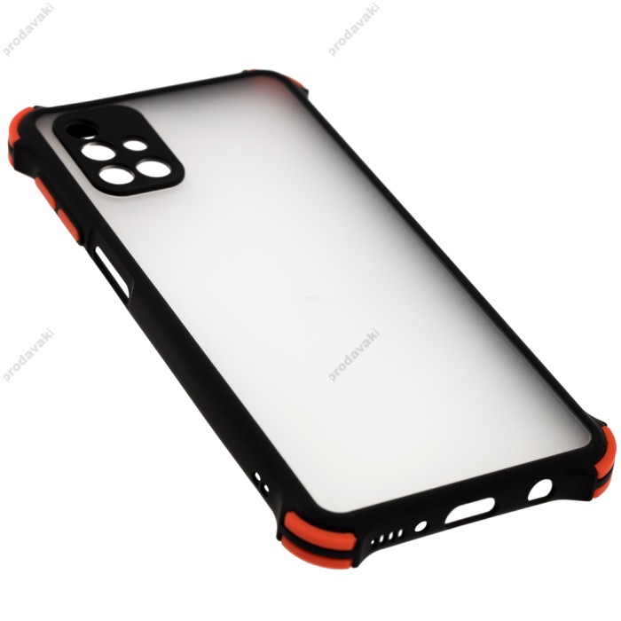 Чохол Samsung Galaxy M31s (M317) LikGus Totu corner protection чорний