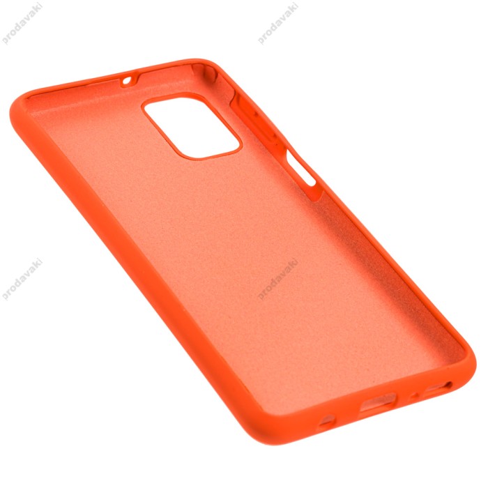 Чохол Samsung Galaxy M31s (M317) Silicone Full помаранчевий / orange