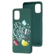 Чохол для Samsung Galaxy M31s (M317) Art case темно-зелений