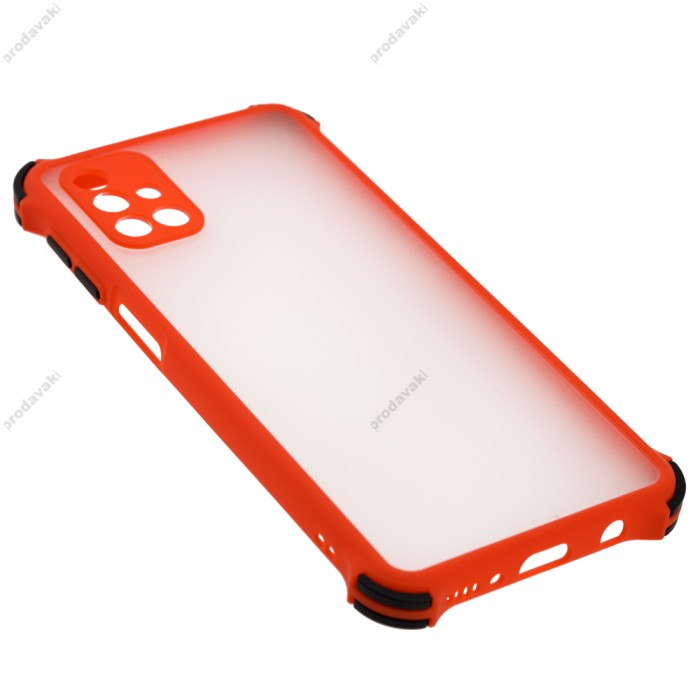 Чохол Samsung Galaxy M31s (M317) LikGus Totu corner protection червоний