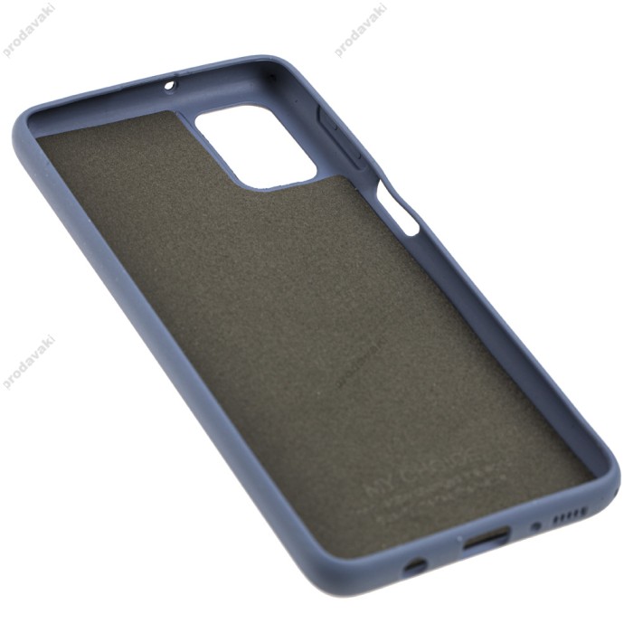 Чохол Samsung Galaxy M31s (M317) Silicone Full сірий / lavender gray
