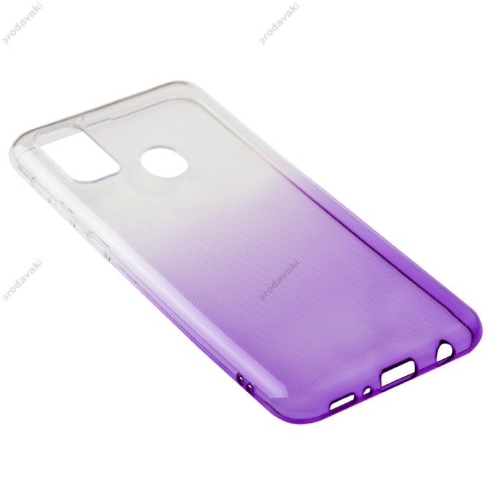 Чохол Samsung Galaxy M21 / M30s Gradient Design біло-фіолетовий