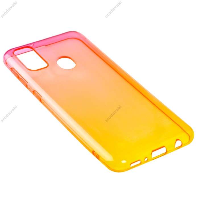 Чохол для Samsung Galaxy M21/M30s Gradient Design червоно-жовтий