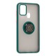 Чохол Samsung Galaxy M31 (M315) LikGus Edging Ring оливковий
