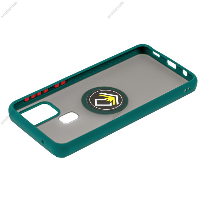 Чохол Samsung Galaxy M31 (M315) LikGus Edging Ring оливковий