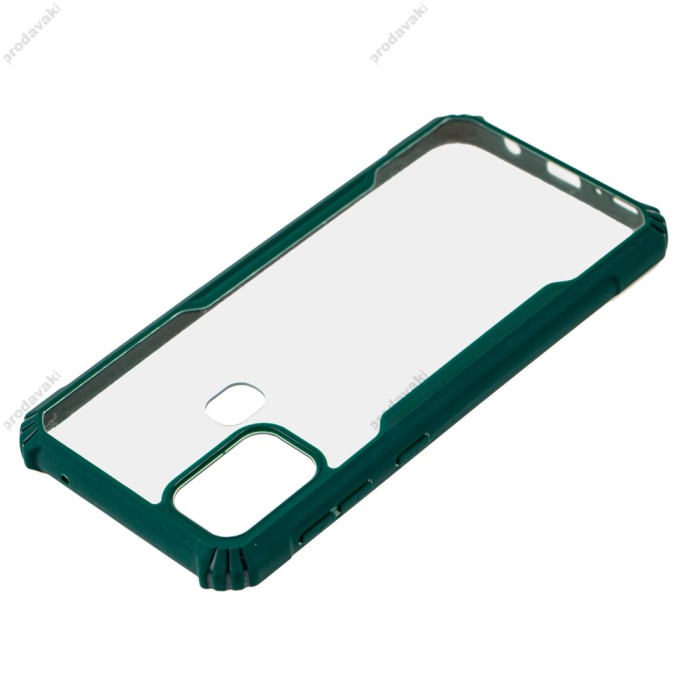 Чохол для Samsung Galaxy M31 (M315) Defense shield silicone зелений