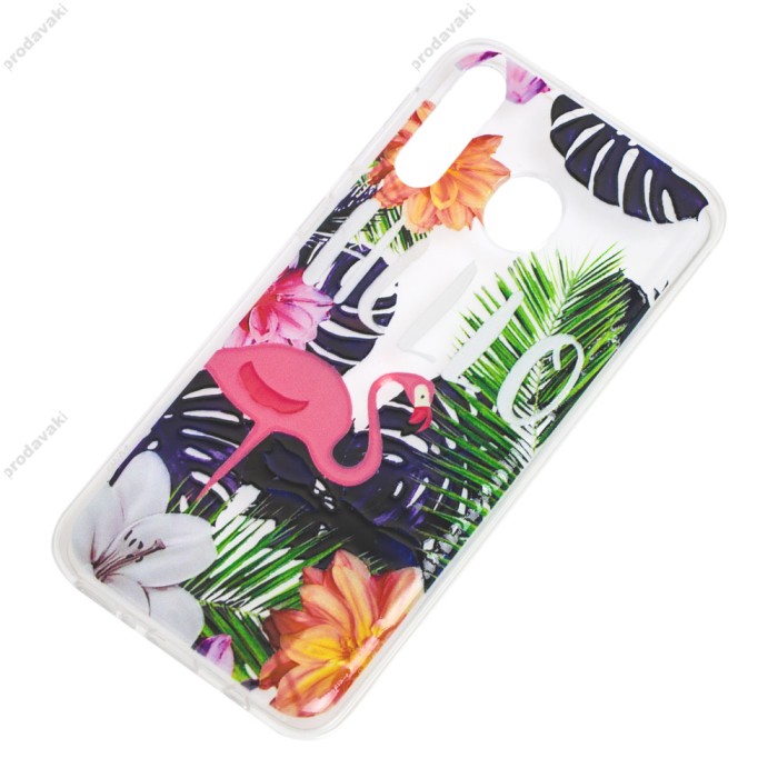 Чохол для Samsung Galaxy M30 (M305) Nice фламінго