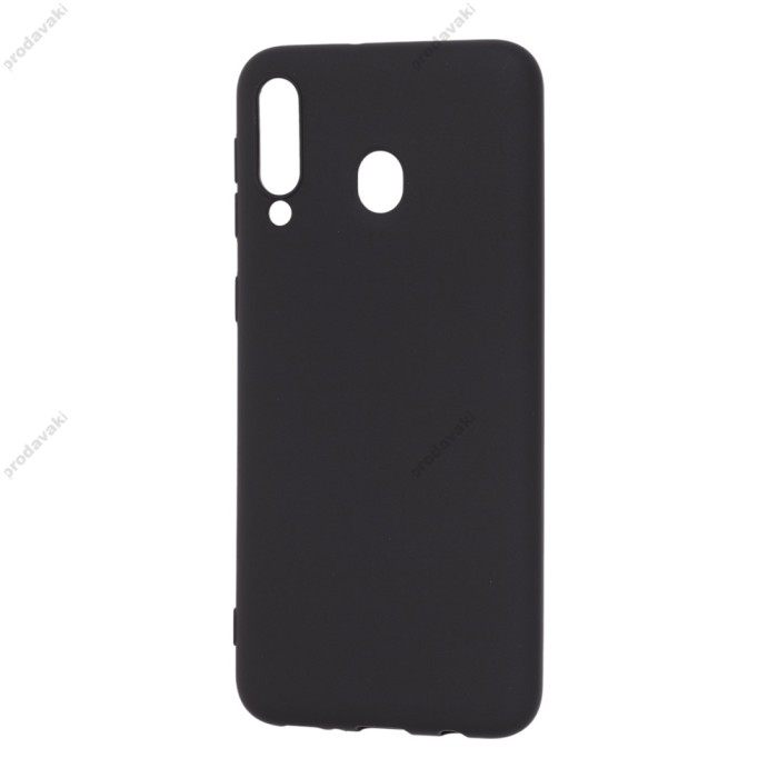 Чохол Samsung Galaxy M30 (M305) Soft матовий чорний