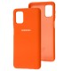 Чохол Samsung Galaxy M51 (M515) Silicone Full помаранчевий / orange