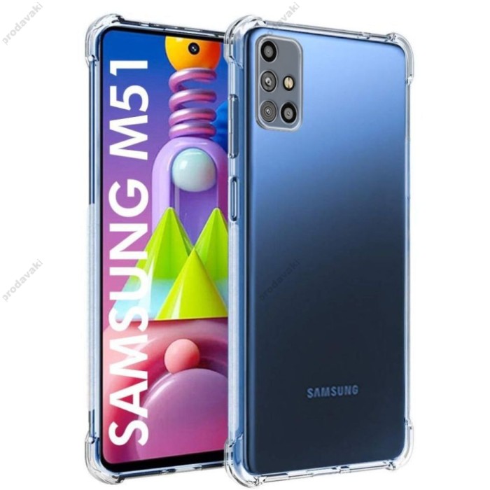 Чохол для Samsung Galaxy M51 (M515) WXD ударопрочний прозорий