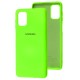 Чохол Samsung Galaxy M51 (M515) Silicone Full салатовий / neon green