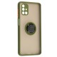 Чохол Samsung Galaxy M51 (M515) LikGus Edging Ring оливковий