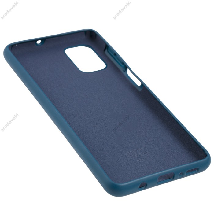 Чохол для Samsung Galaxy M51 (M515) Silicone Full синій / cosmos blue