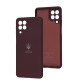 Чохол для Samsung Galaxy M53 (M536) Silicone Full Тризуб бордовий