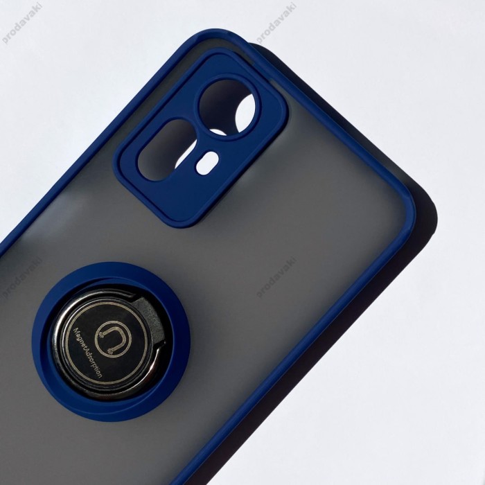 Чохол Samsung Galaxy M53 (M536) LikGus Edging Ring хакі