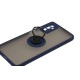 Чохол Samsung Galaxy M52 (M526) LikGus Edging Ring синій