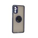 Чохол Samsung Galaxy M52 (M526) LikGus Edging Ring синій
