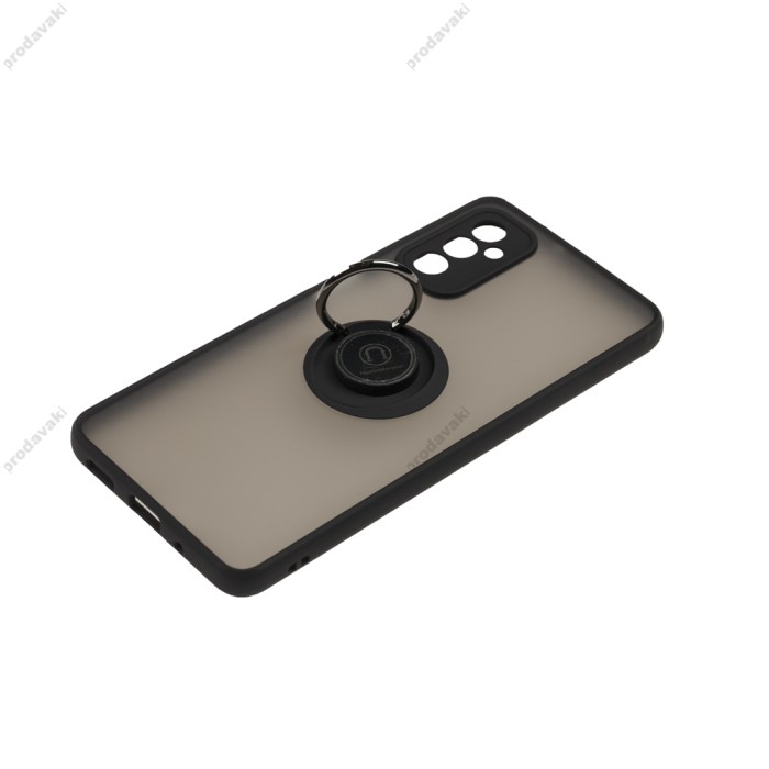 Чохол Samsung Galaxy M52 (M526) LikGus Edging Ring чорний