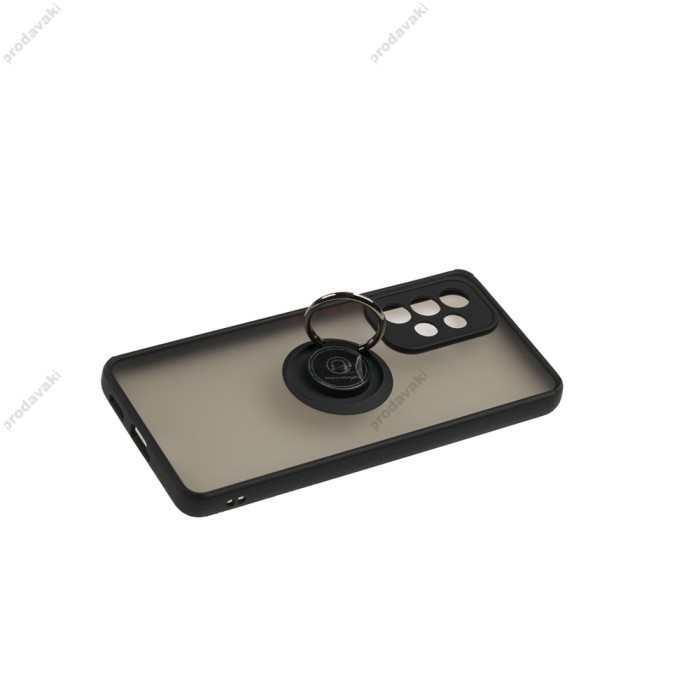 Чохол Samsung Galaxy M52 (M526) LikGus Edging Ring чорний