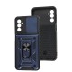 Чохол для Samsung Galaxy M23 (M236) Serge Ring Armor ударостійкий синій