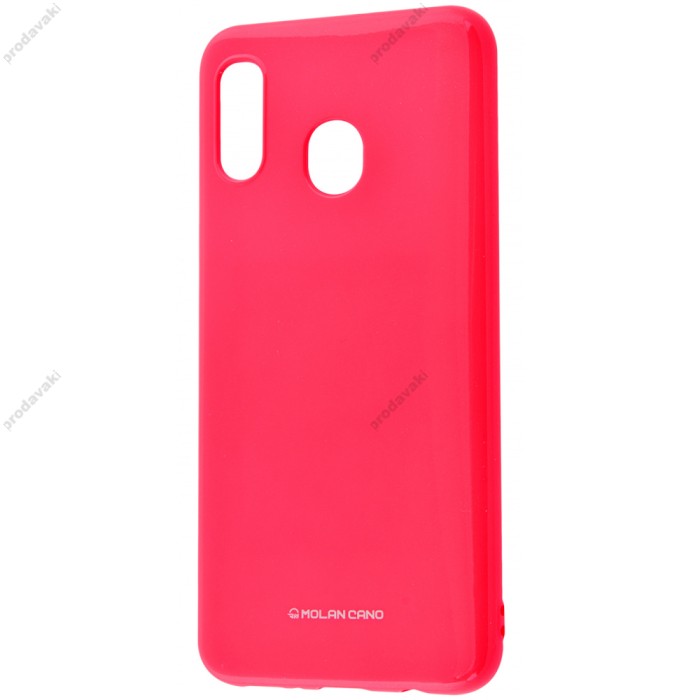 Чохол Samsung Galaxy M20 (M205) Molan Cano глянець рожевий