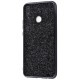 Чохол для Samsung Galaxy M20 (M205) Shining sparkles з блискітками чорний