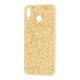 Чохол для Samsung Galaxy M20 (M205) Shining sparkles з блискітками золотистий
